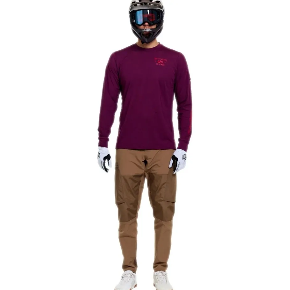 Mtb-Shirts < Troy Lee Designs Rucku Ride Fiethirt et ange ouwen Heren - ockdown angria
