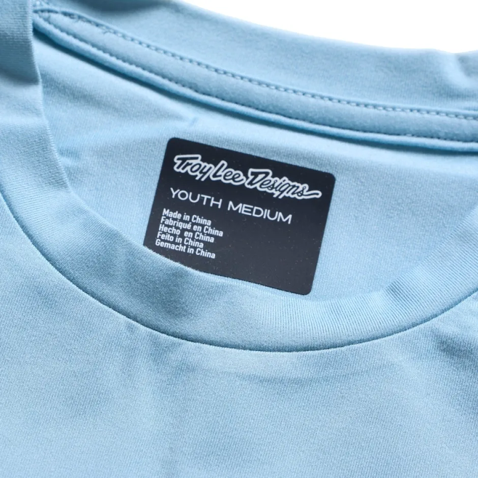 Shirts Kinderen < Troy Lee Designs Ruckus Ride Fietsshirt et ange ouwen Kinderen - Carbs Dawn Bue