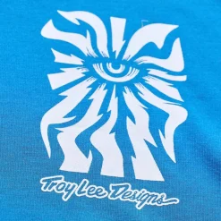 Troy Lee Designs Skyline Ride Fietsshirt met Korte Mouwen Heren - One Eye Aero Blue