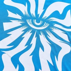 Troy Lee Designs Skyline Ride Fietsshirt met Korte Mouwen Heren - One Eye Aero Blue