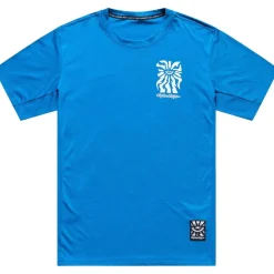 Troy Lee Designs Skyline Ride Fietsshirt met Korte Mouwen Heren - One Eye Aero Blue