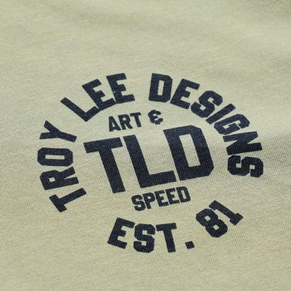Troy Lee Designs Skyline Ride Fietsshirt met Korte Mouwen Heren - Stamps Sage
