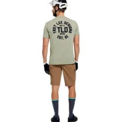 Troy Lee Designs Skyline Ride Fietsshirt met Korte Mouwen Heren - Stamps Sage