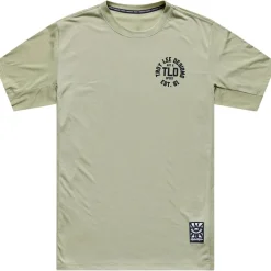 Troy Lee Designs Skyline Ride Fietsshirt met Korte Mouwen Heren - Stamps Sage
