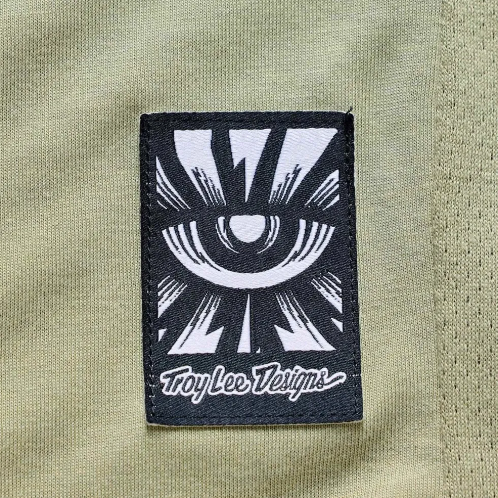Troy Lee Designs Skyline Ride Fietsshirt met Korte Mouwen Heren - Stamps Sage