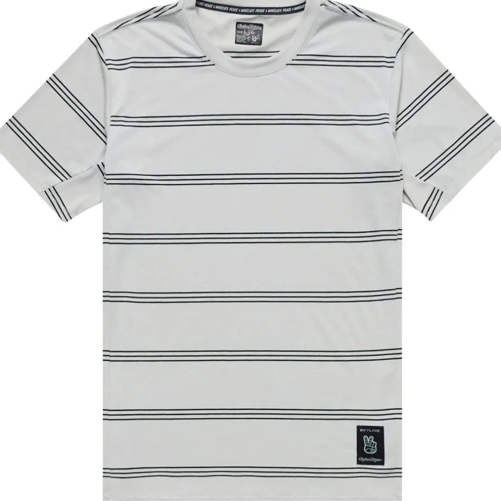 Troy Lee Designs Skyline Ride Fietsshirt met Korte Mouwen Heren - Washed Out Limestone