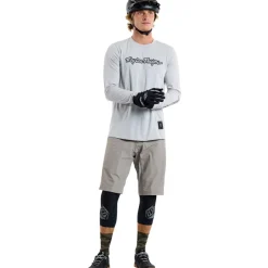 Mtb-Shirts < Troy Lee Designs Skyline Ride Fietsshirt met Lange Mouwen Heren - Signature Mist