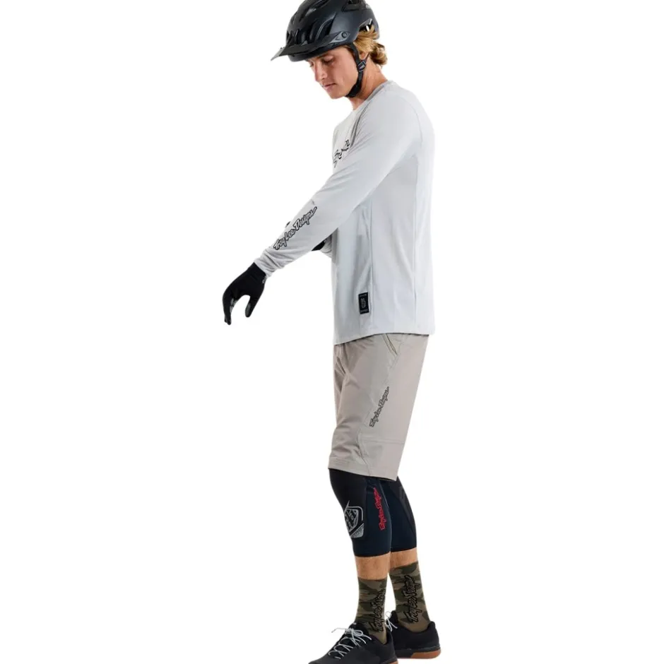 Mtb-Shirts < Troy Lee Designs Skyline Ride Fietsshirt met Lange Mouwen Heren - Signature Mist