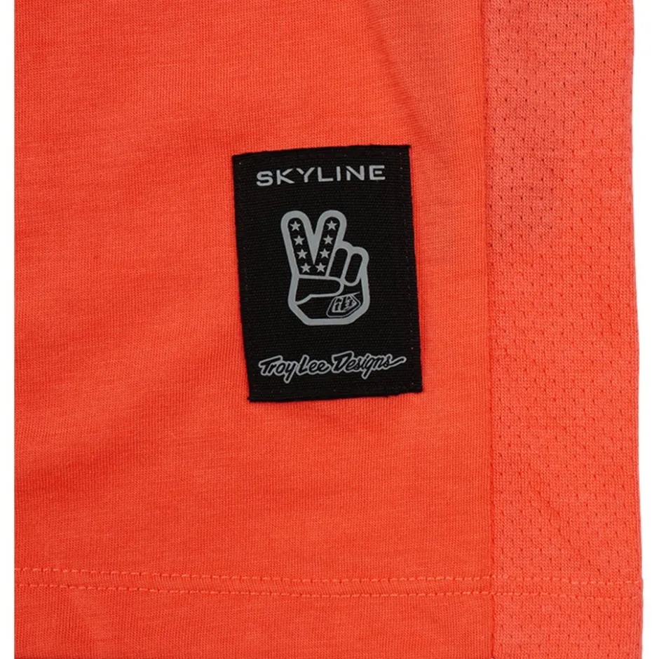 Shirts Kinderen < Troy Lee Designs Skyine Ride Fietsshirt met Korte Mouwen Kinderen - Peace & Wheeies Meon