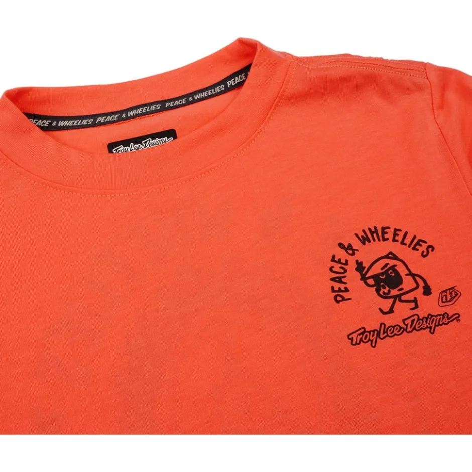 Shirts Kinderen < Troy Lee Designs Skyine Ride Fietsshirt met Korte Mouwen Kinderen - Peace & Wheeies Meon
