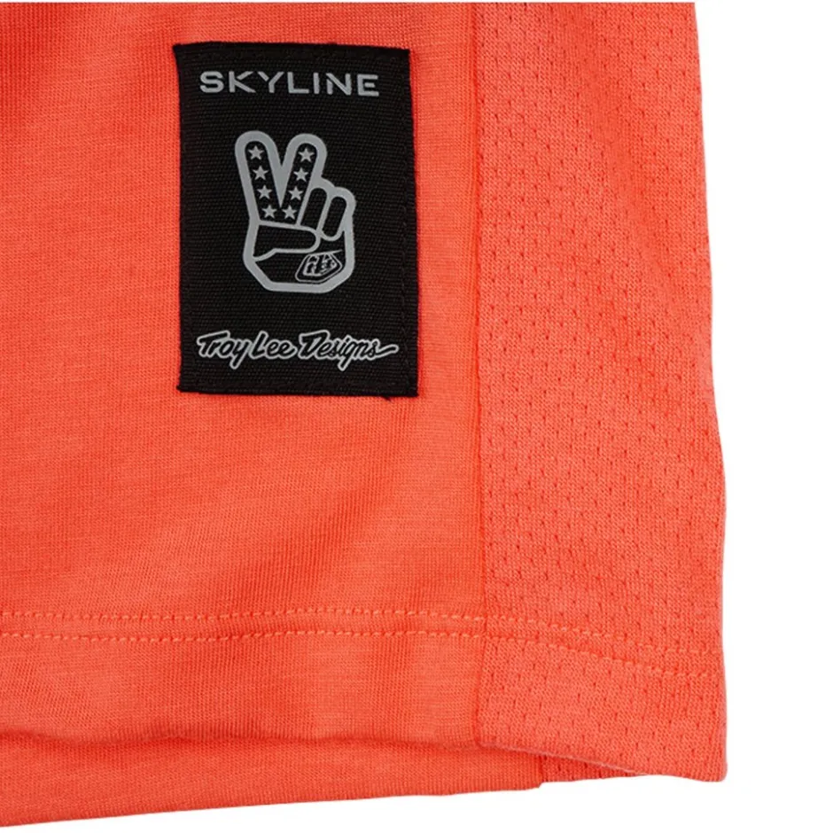 Shirts Kinderen < Troy Lee Designs Skyine Ride Fietsshirt met ange Mouwen Kinderen - Peace & Wheeies Meon
