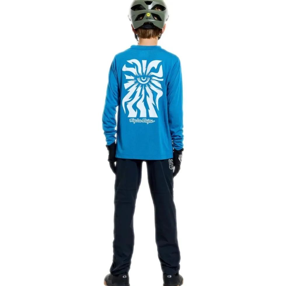 Troy Lee Designs Skyline Trail Broek Kinderen - Mono Black