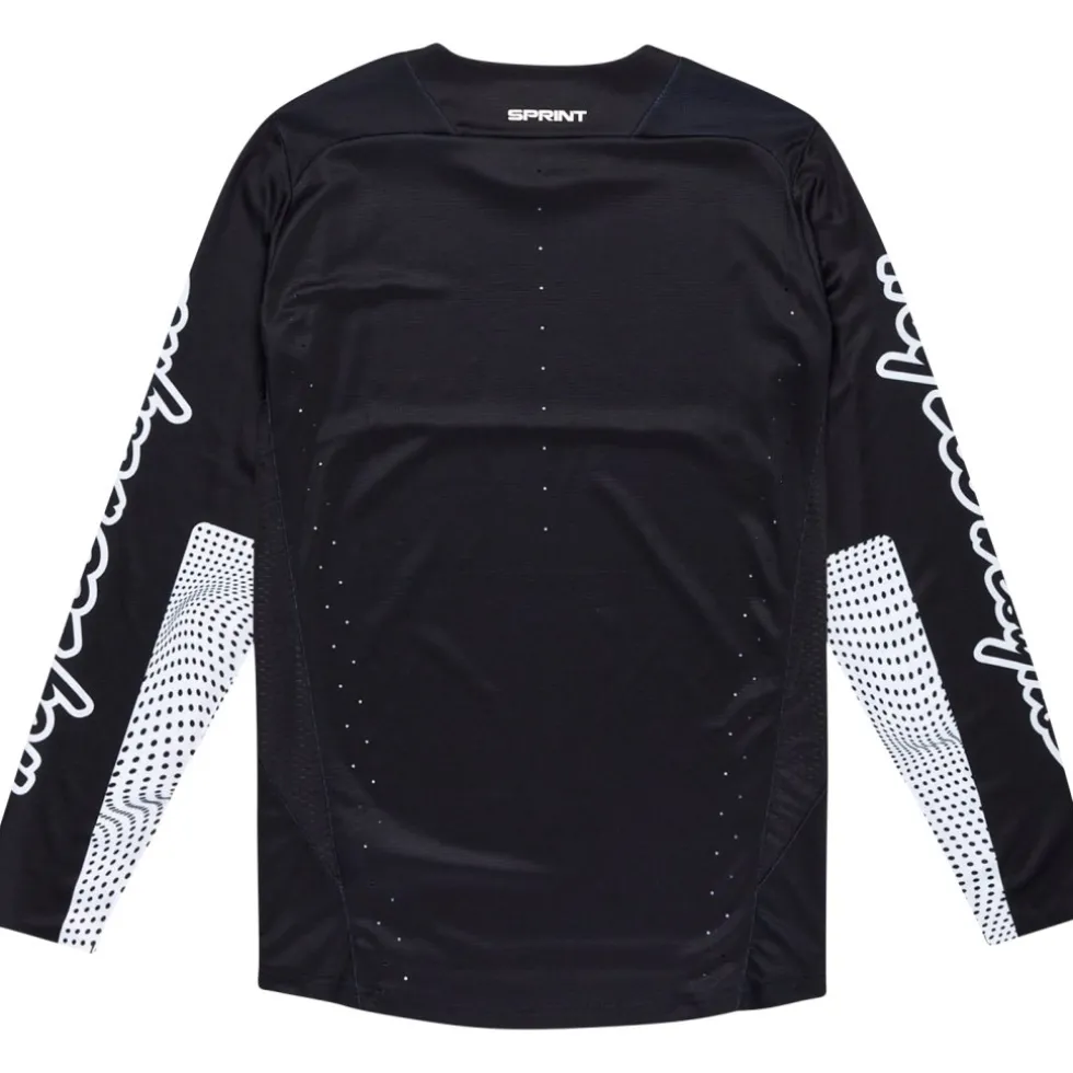 Troy Lee Designs Sprint Fietsshirt met Lange Mouwen Heren - Mono Black