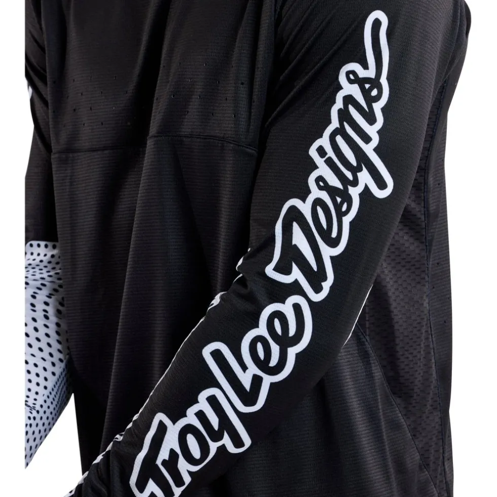Troy Lee Designs Sprint Fietsshirt met Lange Mouwen Heren - Mono Black