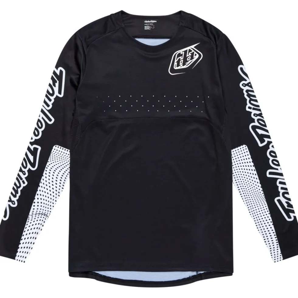 Troy Lee Designs Sprint Fietsshirt met Lange Mouwen Heren - Mono Black