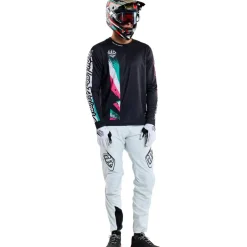 Troy Lee Designs Sprint Fietsshirt met Lange Mouwen Heren - Full Pull Black