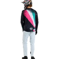 Troy Lee Designs Sprint Fietsshirt met Lange Mouwen Heren - Full Pull Black