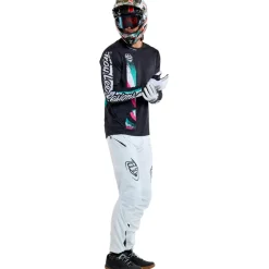 Troy Lee Designs Sprint Fietsshirt met Lange Mouwen Heren - Full Pull Black