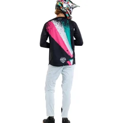 Troy Lee Designs Sprint Fietsshirt met Lange Mouwen Heren - Full Pull Black