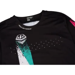 Troy Lee Designs Sprint Fietsshirt met Lange Mouwen Kinderen - Full Pull Black