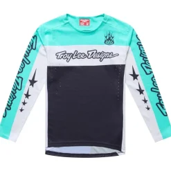 Troy Lee Designs Sprint Pro Fietsshirt met Lange Mouwen Kinderen - YO Moto Carbon