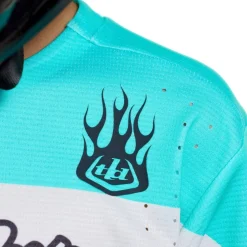 Troy Lee Designs Sprint Pro Fietsshirt met Lange Mouwen Kinderen - YO Moto Carbon