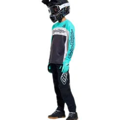 Troy Lee Designs Sprint Pro Fietsshirt met Lange Mouwen Kinderen - YO Moto Carbon