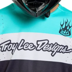Troy Lee Designs Sprint Pro Fietsshirt met Lange Mouwen Kinderen - YO Moto Carbon