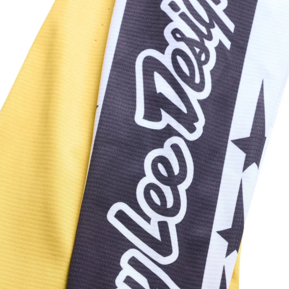 Troy Lee Designs Sprint Pro Fietsshirt met Lange Mouwen Kinderen - YO Moto Butter