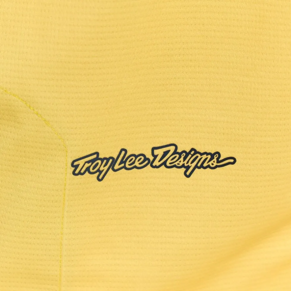 Troy Lee Designs Sprint Pro Fietsshirt met Lange Mouwen Kinderen - YO Moto Butter