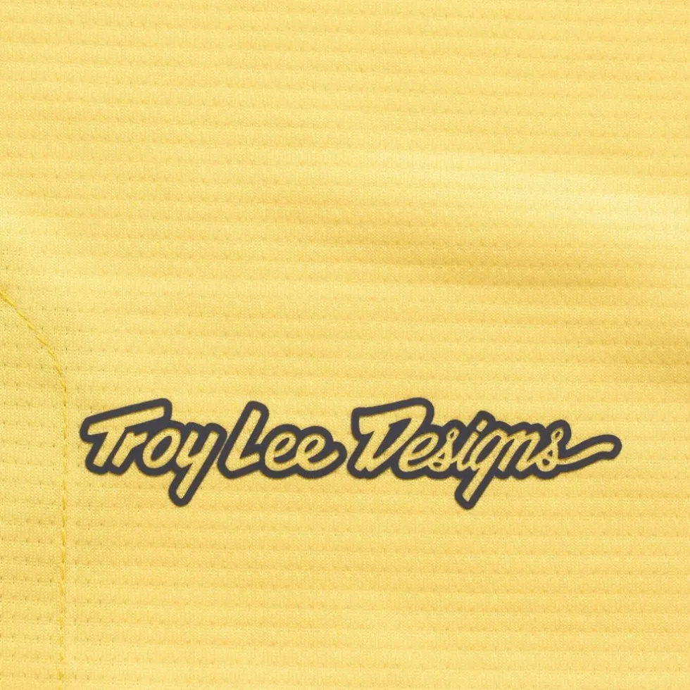 Troy Lee Designs Sprint Pro Fietsshirt met Lange Mouwen Kinderen - YO Moto Butter