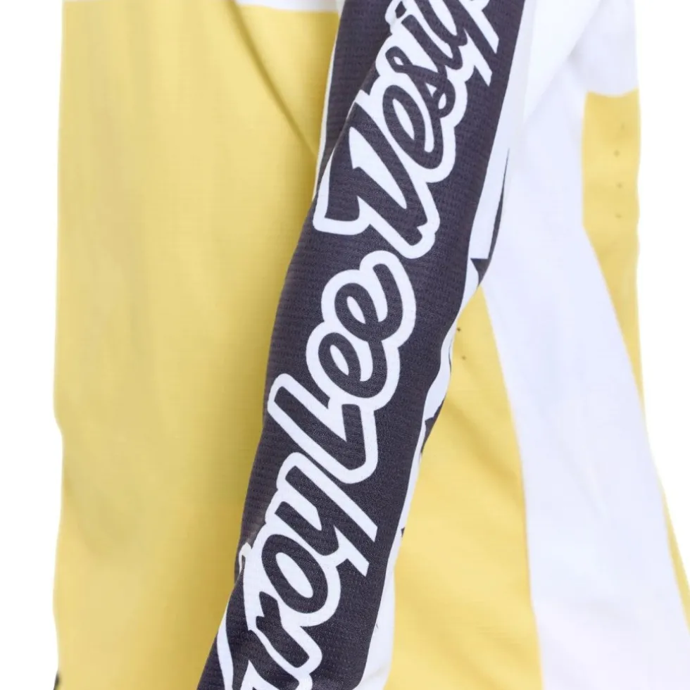 Troy Lee Designs Sprint Pro Fietsshirt met Lange Mouwen Kinderen - YO Moto Butter