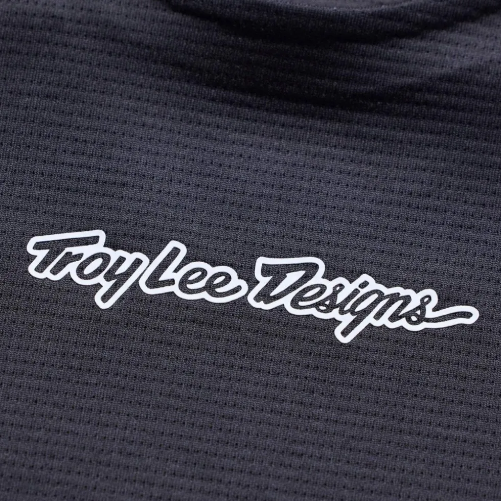 Troy Lee Designs Sprint Pro Fietsshirt met Lange Mouwen Kinderen - Mono Black