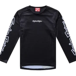 Troy Lee Designs Sprint Pro Fietsshirt met Lange Mouwen Kinderen - Mono Black