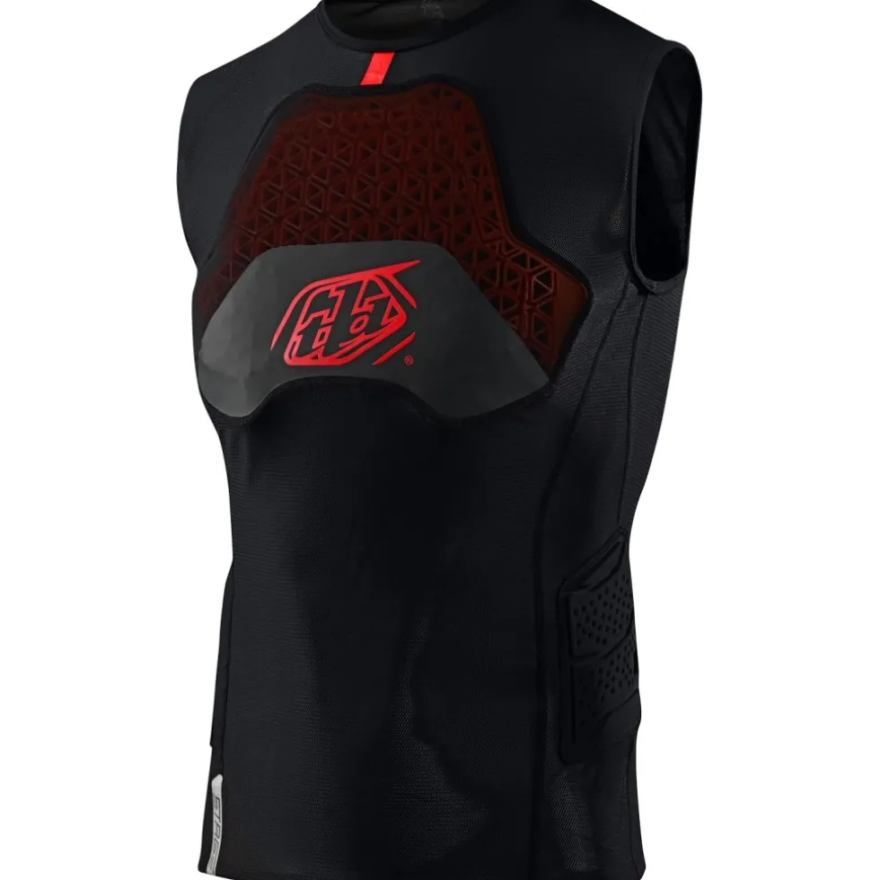 Troy Lee Designs Stage Ghost D30 Protector Shirt zonder Mouwen - Solid Black