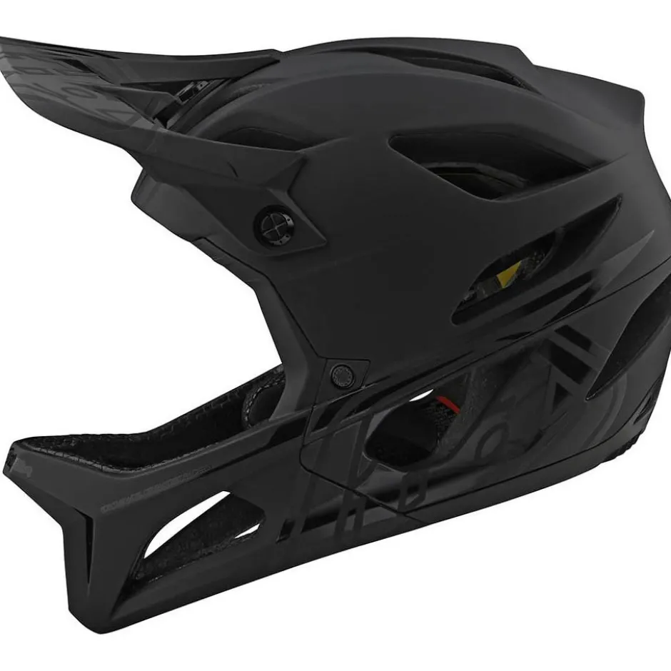 Mtb-Helmen|Downhill Helmen < Troy Lee Designs Stage MIPS Helm - Stealth Midnight