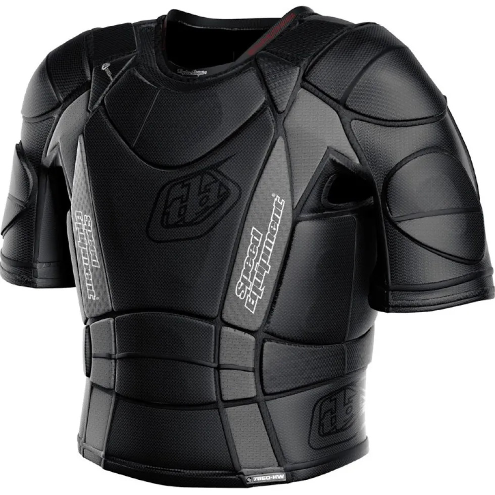 Troy Lee Designs UPS 7850 HW Protector Shirt met Korte Mouwen - Zwart