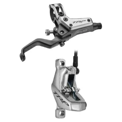 TRP EVO Pro Schijfrem | 4 Zuiger - Set (Vooraan + Achteraan) | zilver