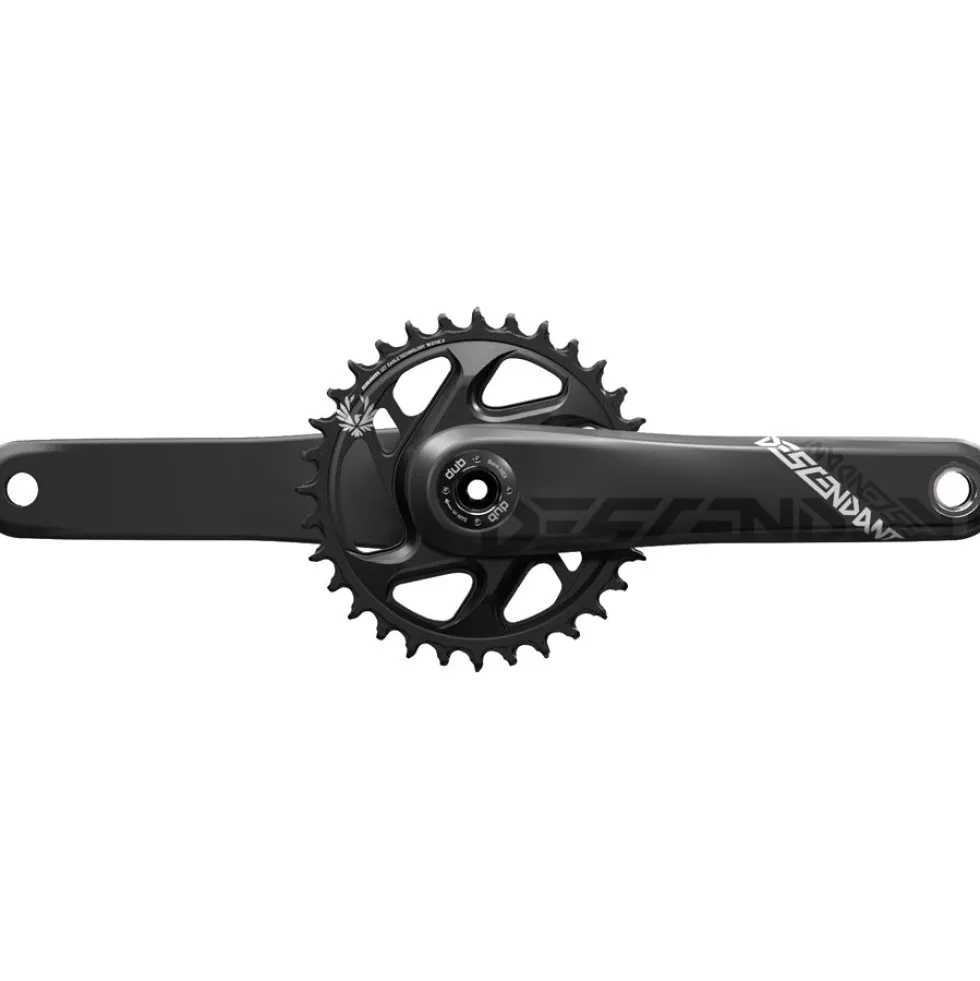 Truvativ Descendant Eagle Carbon Crankset - Direct Mount 32 Teeth - Boost 52mm - DUB - black