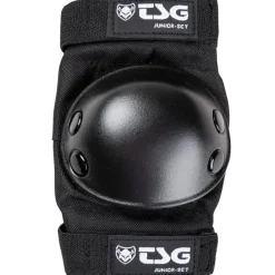 TSG Junior-Set | Elleboogbeschermers | Kniebeschermers | Polsbeschermers - black