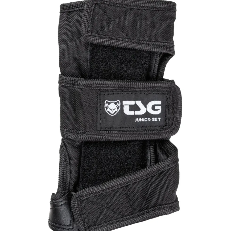 TSG Junior-Set | Elleboogbeschermers | Kniebeschermers | Polsbeschermers - black
