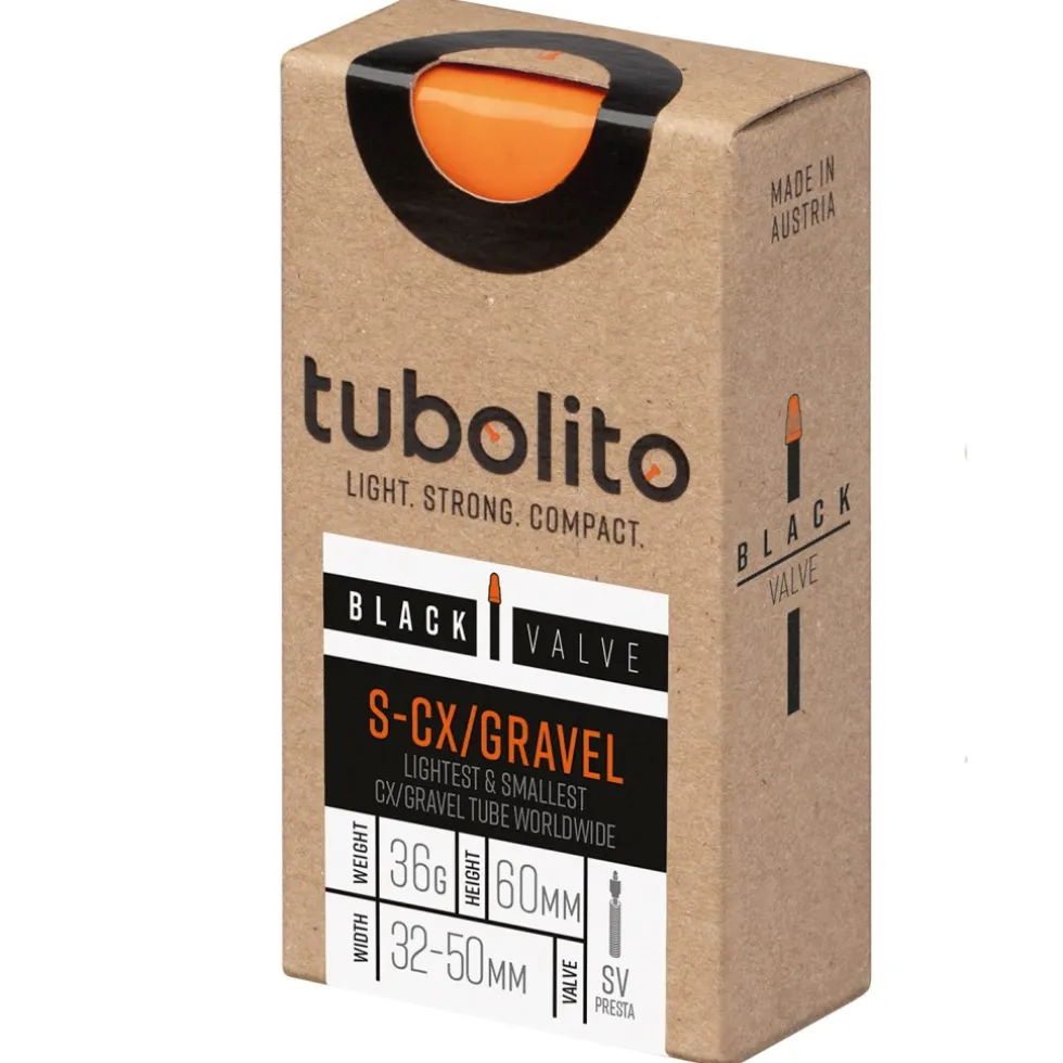 Tubolito TPU CX/Gravel Binnenband - 27.5/28" | S-Tubo | 32-50mm - zwart