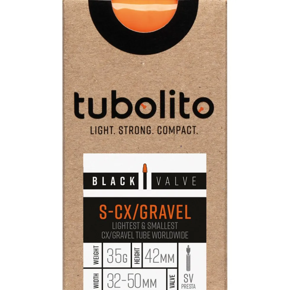 Tubolito TPU CX/Gravel Binnenband - 27.5/28" | S-Tubo | 32-50mm - zwart