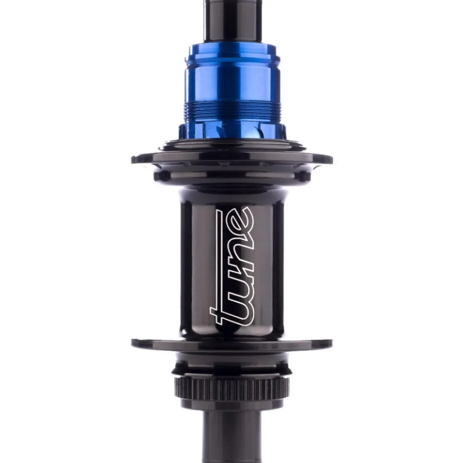 Naven En Freewheel < Tune ClimbHill CL Achterwielnaaf - Standaard Lager | Centerlock | 12x142mm - 24-Gaten - XD/XDR 3T - zwart