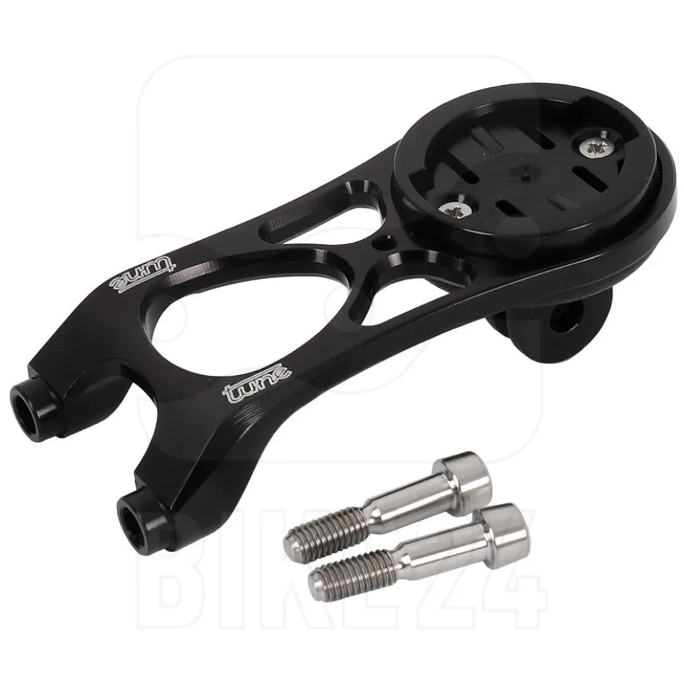 Tune Porteur Stem Mount for Garmin Cycling Computers and GoPro Adapter