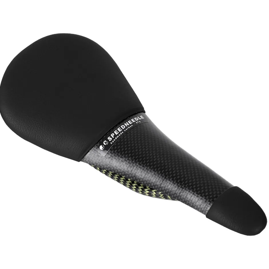 Zadels < Tune Speedneedle Leer Carbon Zadel - zwart