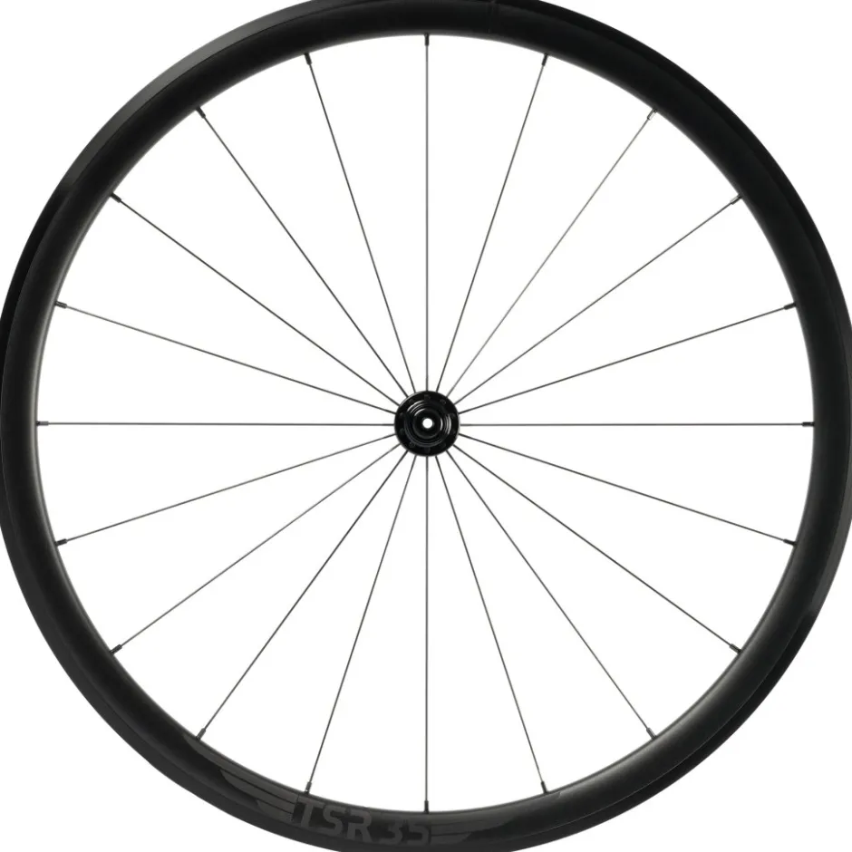 Wielen En Wielsets < Tune TSR 35 Wielset - 28" | Mig / Mag | Standard Bearings | Clincher | QR 100 / 130 - N3W - zwart - Speciale aanbieding