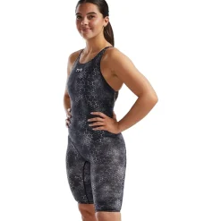 TYR Akurra Thresher™ Open Back Badpak Dames - zwart