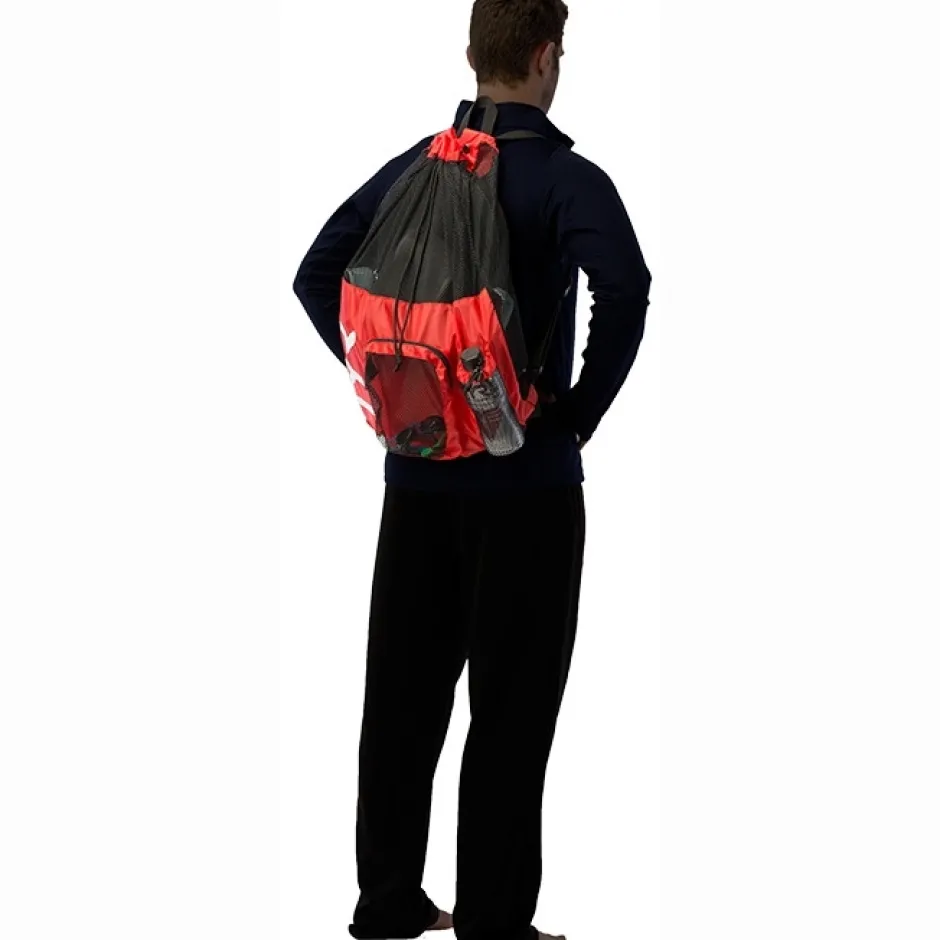 Rugzakken & Drinksystemen|Reistassen & Sporttassen < TYR Big Mesh Mummy 40L Rugzak - blauw