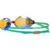 TYR Blackops 140 EV Racing Mirrored Zwembril - blauw/groen